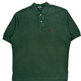 Polo By Ralph Lauren Polo Shirt - Large Green Cotton