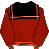 1988 College Trophy Jackets Varsity Jacket - Medium Red Wool