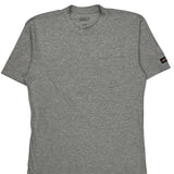 Dickies T-Shirt - Large Gray Cotton Blend