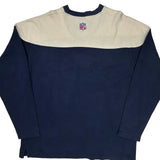Broncos Nike Football Long Sleeve T-Shirt - Large Blue Cotton