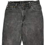 550 Levis Jeans - 30W UK 10 Grey Cotton
