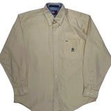 Tommy Hilfiger Shirt - Medium Yellow Cotton