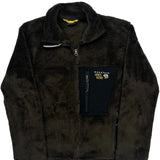 Mountain Hard Wear Fleece Jacket - Medium Brown Polyester