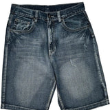 Unbranded Denim Shorts - 33W 11L Dark Wash Denim