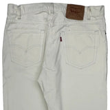 Levis Jeans - 34W 31L White Cotton