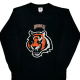 Bengals Nfl Long Sleeve T-Shirt - Medium Black Cotton