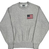 Made In USA Lee Sweatshirt - Large Grey Cotton