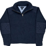Age 6-7 Tommy Hilfiger Rugby Shirt - Small Navy Cotton