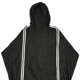 Adidas Windbreaker - Large Black Polyester