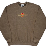 Made In USA Lee Sweatshirt - XL Brown Cotton Blend