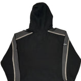 Harley Davidson Spellout Hoodie - XL Black Cotton