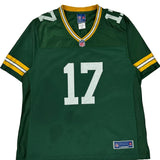 Green Bay Packers N.F.L. Football Jersey - Large Yellow Polyester