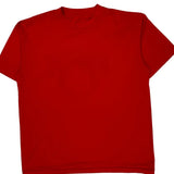 Single Stitch Hawkeye Classic Unbranded Graphic T-Shirt - Large Red Cotton