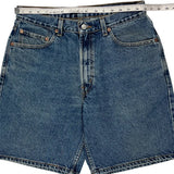 Levis Denim Shorts - 34W 10L Blue Cotton