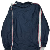 Nike Striped Windbreaker - XL Red Polyester