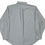 Ralph Lauren Striped Shirt - Small Blue Cotton