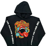 72 Tour The Rolling Stones Hoodie - Medium Black Cotton
