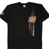 Champion Racing Oil Bayside Graphic T-Shirt - Large Black Cotton