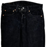501 Levis Jeans - 32W 32L Black Cotton