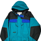 Columbia Windbreaker - Large Black Nylon