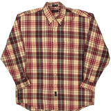 Gant Checked Flannel Shirt - Large Multicoloured Cotton