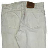 550 Levis Jeans - 35W 30L White Cotton
