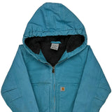 Age 4-5 Carhartt Jacket - 2XS Blue Cotton