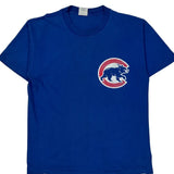 Chicago Cubs Majestic Mlb T-Shirt - Large Blue Cotton