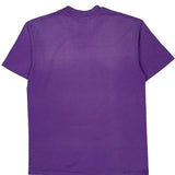 Single Stitch 10K Bonne Bell 5K Hanes Graphic T-Shirt - Large Purple Cotton Blend