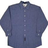 Tommy Hilfiger Shirt - Large Blue Cotton