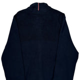 Tommy Hilfiger Striped Sweater - XL Navy Cotton