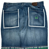Francois Girbaud Cargo Jeans - 39W 24L Green Cotton
