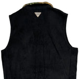 Tall Columbia Camo Fleece Jacket - Large Black Polyester