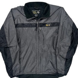 Mountain Hard Wear Windbreaker - Large Gray Polyester