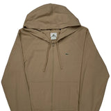 Lacoste Hoodie - Large Beige Cotton