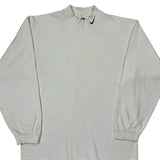 Made In USA Nike Long Sleeve T-Shirt - Large White Cotton