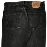 501 Levis Jeans - 32W 30L Black Denim