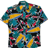Henry Grethel Graphic Hawaiian Shirt - Small Multicoloured Cotton