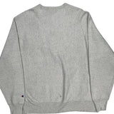 Reverse Weave Champion Sweatshirt - Large Gray Cotton