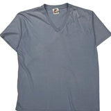 Nike T-Shirt - Large Blue Cotton