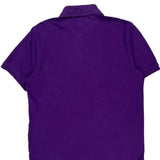 Tommy Hilfiger Slim Fit Polo Shirt - XL Purple Cotton