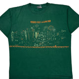 Petrified Forest National Park Oneita Graphic T-Shirt - XL Green Cotton