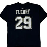 Pittsburgh Penguins Reebok Nhl T-Shirt - Large Black Cotton