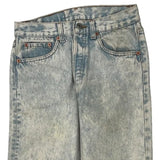 501 Levis Jeans - 27W US 4 Acid Wash Denim