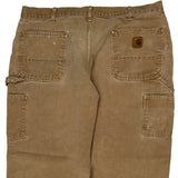 Carhartt Dungarees - 36W 30L Brown Cotton