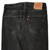 501 Levis Jeans - 32W 30L Black Denim