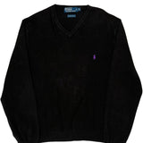 Polo By Ralph Lauren Sweater - XL Black Cotton