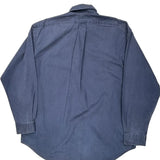 Blake Ralph Lauren Shirt - Large Blue Cotton