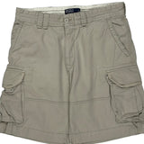 Polo By Ralph Lauren Cargo Shorts - 35W 9L Beige Cotton