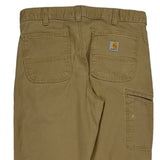 Carhartt Carpenter Pants - 34W 34L Khaki Cotton